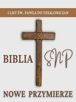 cover image of 1 List św. Pawła do Tesaloniczan